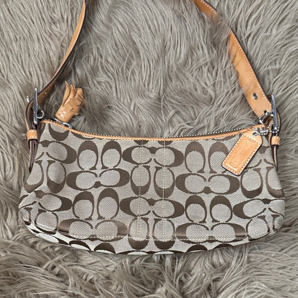 Coach Tabby Leather Signature Shoulder Bag small - Picture 2 of 12